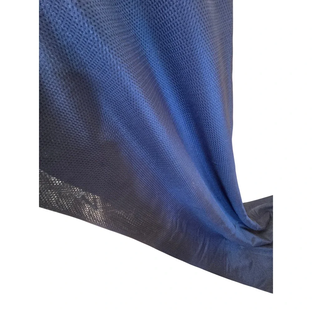 Florida Gators Window Curtain Valance Set of 2 Blue Mesh Jersey Fabric  NCAA